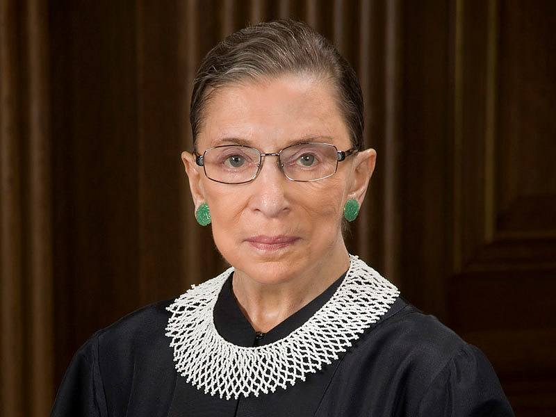 Supreme Court Justice Ruth Bader Ginsburg